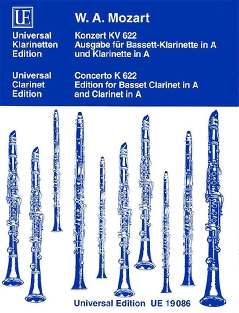Concert Kv622 Cl(A)(Basset)/P.